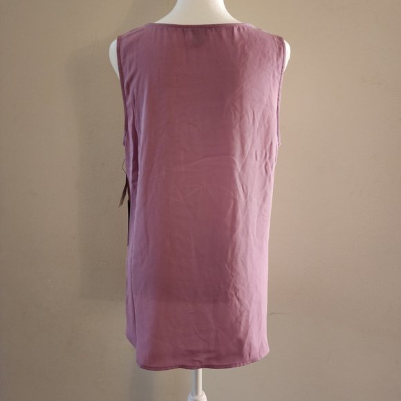 Halogen - Womens Tank Top Blouse - Pink Gale Color - Size M - NWT - Picture 2 of 4